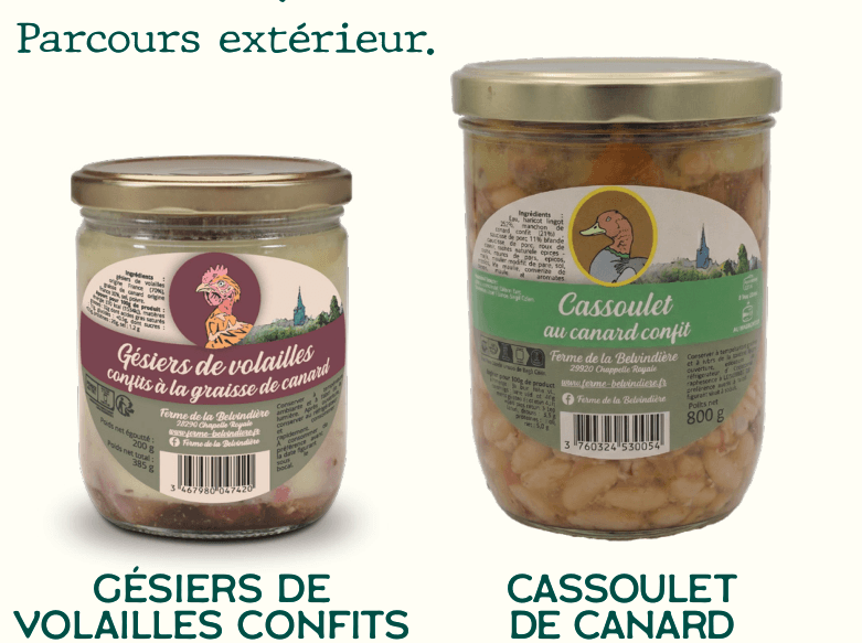 Gésiers de volailles confits