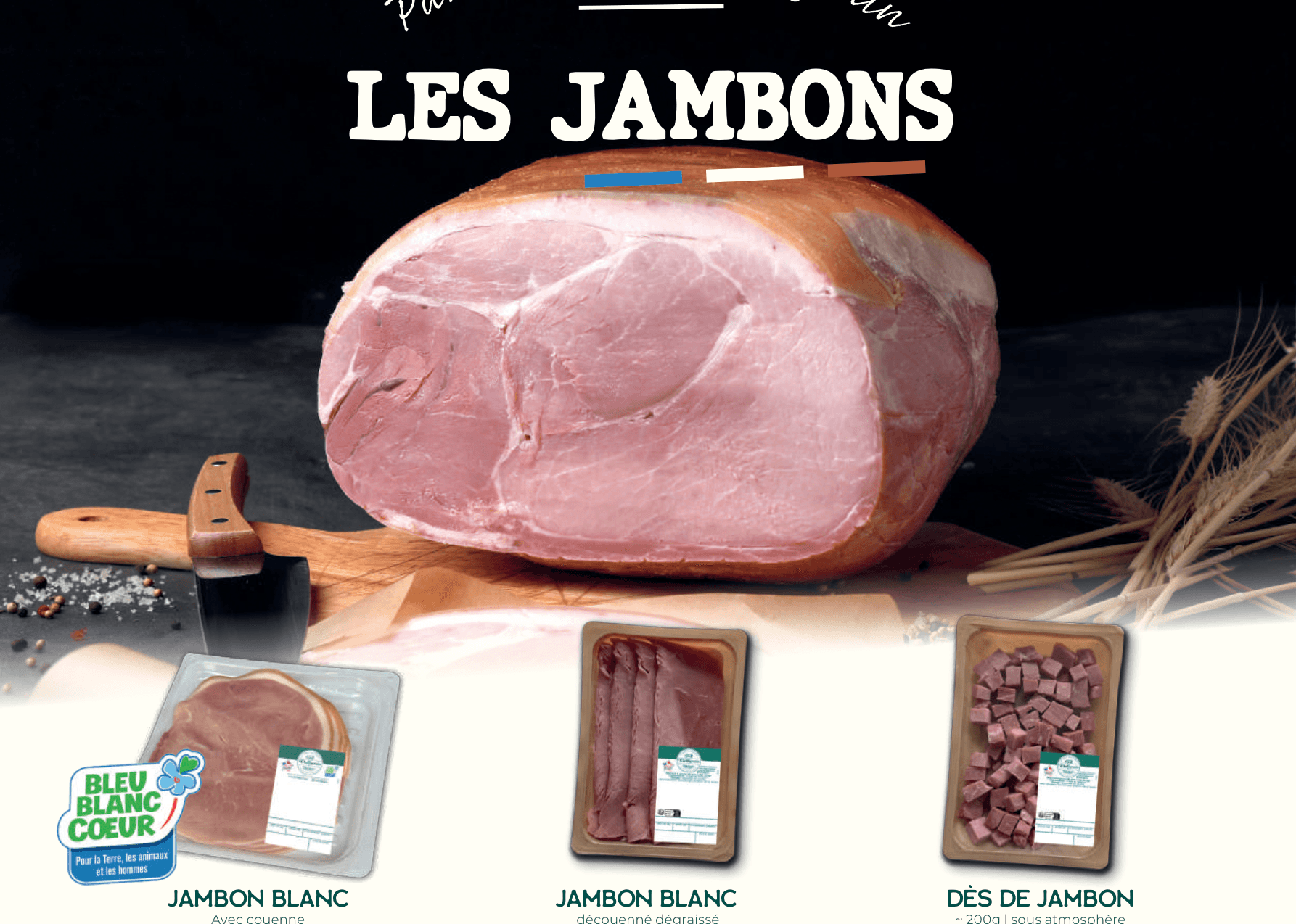 LES JAMBONS
